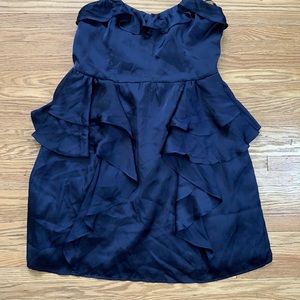 NWT American Eagle Strapless Ruffled Dress